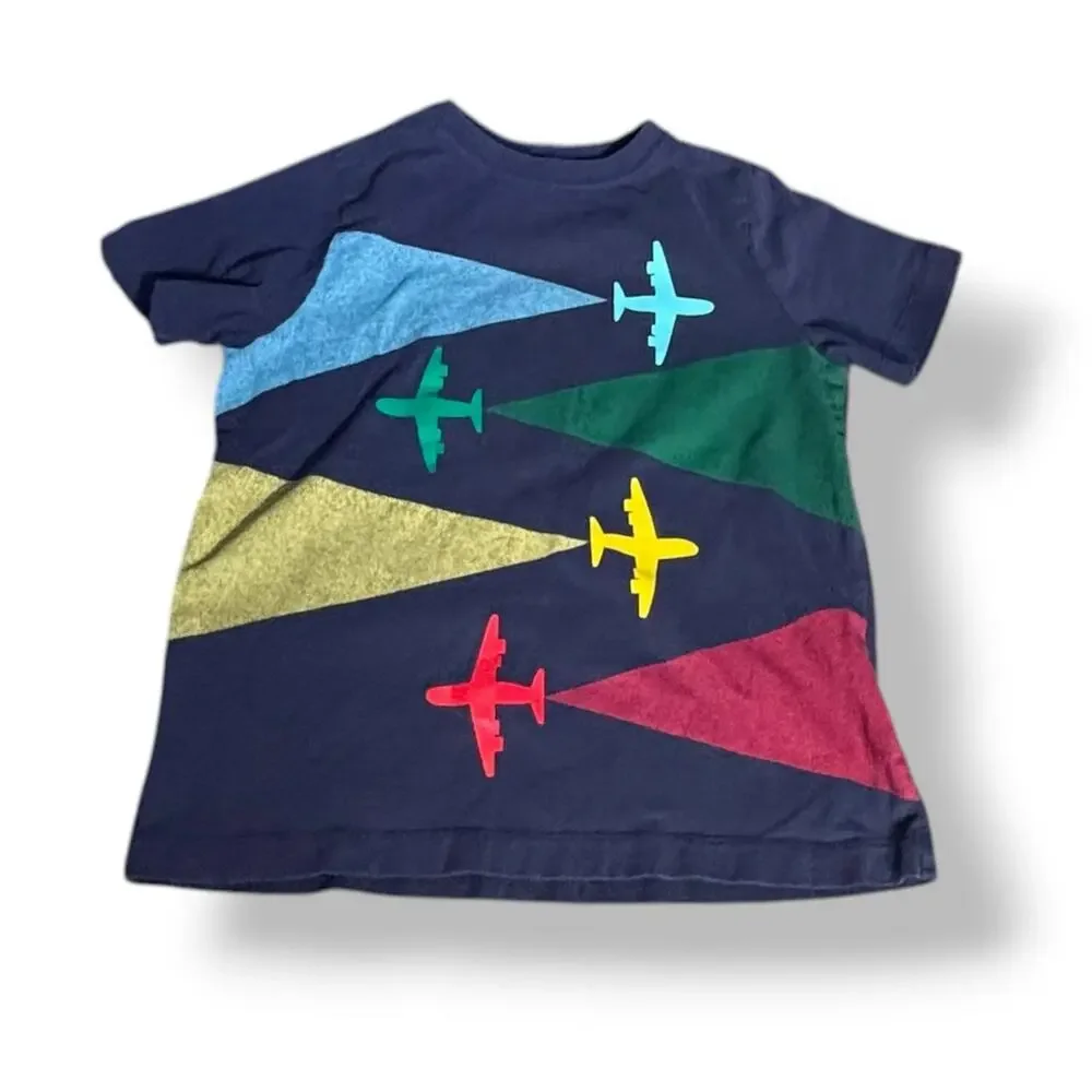 Kids Airplane Tee Bundle Size 8 Gymboree Hanna Andersson Graphic Shirts Aviation